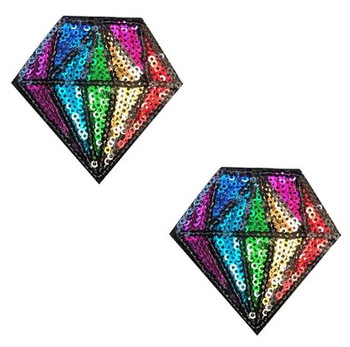 Neva Nude Diamonds Are Forever Sequin Pasties | Festivals | Applications and Prosthetics