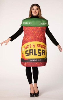 Hot and Spicy Salsa Jar Costume | Food | Mens Costumes