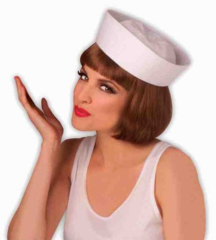 Sailor White Gob Hat | Jobs | Hats and Headpieces