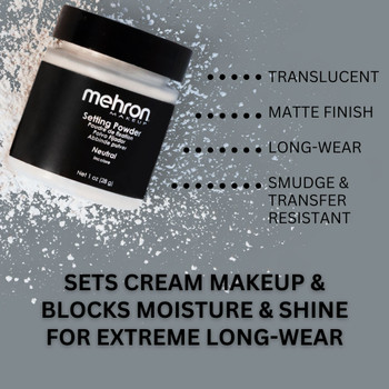Setting Powder Neutral | Mehron | Makeup