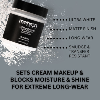 Setting Powder Ultra White | Mehron | Makeup