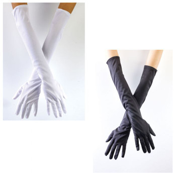 Childrens Long Nylon Opera Gloves | Costume Accessories | Accessories