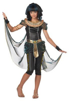 Dark Princess Cleopatra Teen Costume | Ancient Egypt | Childrens Costumes