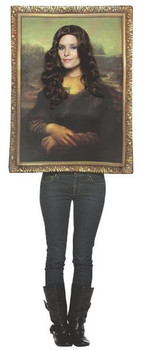 Mona Lisa Painting Costume | Novelty | Mens Costumes
