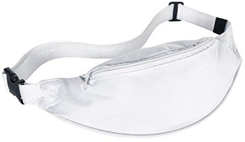 White Fanny Pack | 1980s | Accessories