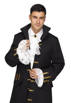 Orange Jabot and Cuff Set | Local Artists | Accessories