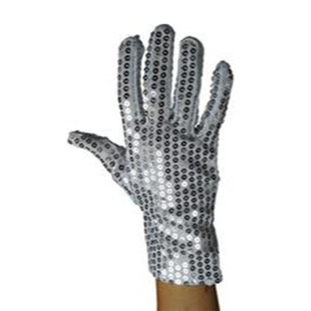 Michael Jackson Silver Sequin Right Hand Glove | Celebrities and Entertainers | Accessories