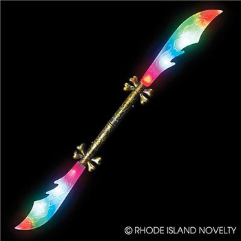 Double Ended Light Up Skull Sword 42in | Pirates | Props and Play Weapons