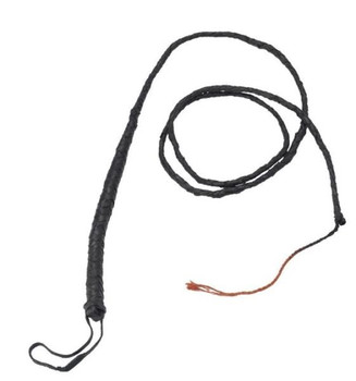 Bull Whip Black 6' | Props and Play Weapons | Props and Play Weapons