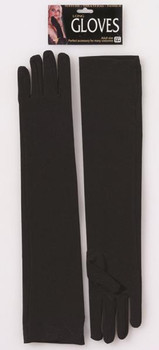 Black Long Nylon Gloves | Costume Accessories | Accessories