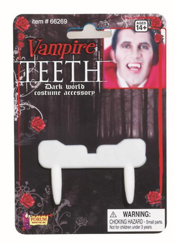 Extra Long Vampire Fangs | Prosthetics | Applications and Prosthetics