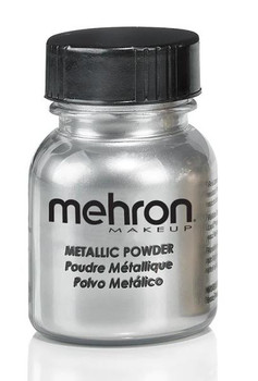Metallic Powder 1 oz Silver | Mehron | Makeup