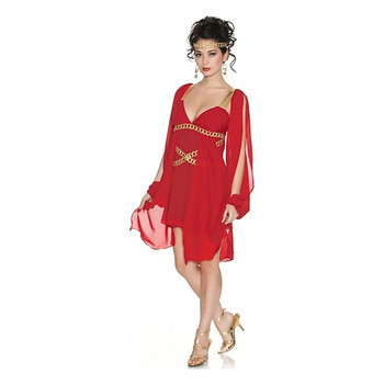 Red Greek Goddess Costume | Old World | Womens Costumes