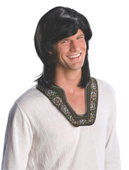 That 70s Guy Black Wig | 1970s | Wigs and Hair Pieces