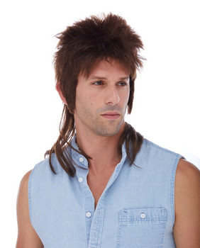 80s Brown Mullet Wig | 1980s | Decade Wigs