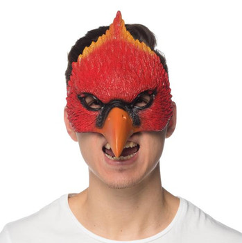Cardinal Bird Supersoft Mask | Costume and Theatrical Masks
