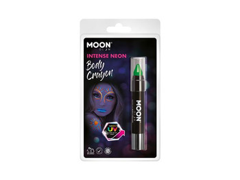 Neon UV Body Crayon Green | Moonglow | Makeup
