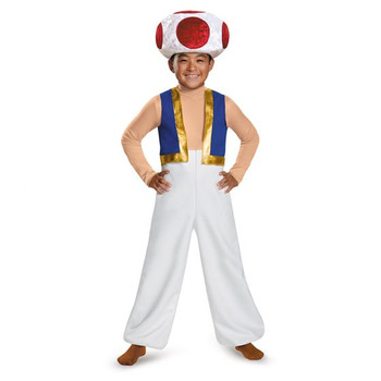 Super Mario Toad Costume | Super Mario Bros | Childrens Costumes