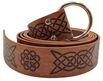 Leatherlike Battle Belt | Medieval | Accessories