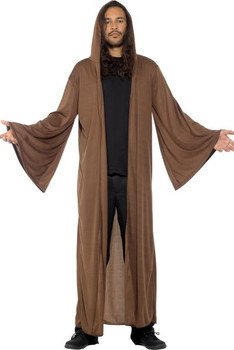 Brown Hooded Star Wars Jedi Robe | Star Wars | Costume Robes and Cloaks