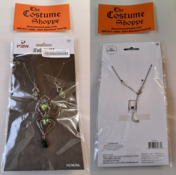 Silver Spider Necklace