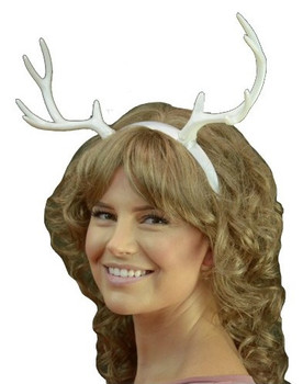 White Deer Antlers Headband | Animals | Accessories