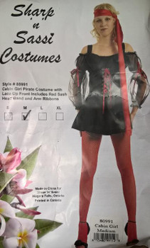 LAST OF | Cabin Girl | Adult Size Medium (8-10) | Pirates