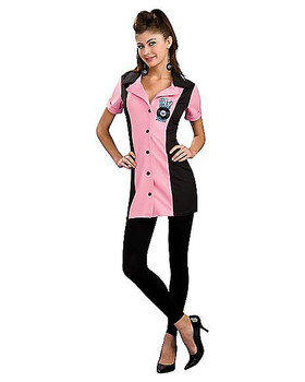 LAST OF | Trixie Bowling Dress w/Tights | Adult Size Medium (10-14)