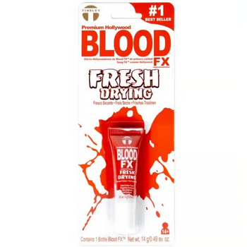 Fresh Drying Blood FX 14 gm | Fake Blood | Tinsley | Special Effects | Makeup