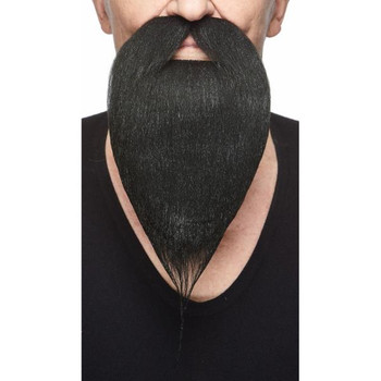 Long Beard | Black | European Moustaches | Applications and Prosthetics