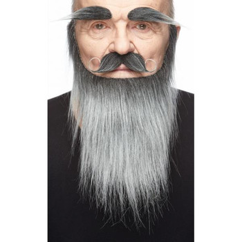 Medieval King | Salt and Pepper | European Moustaches | Applications and Prosthetics