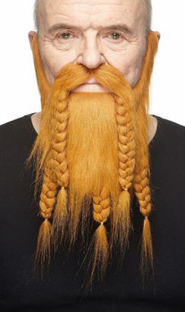 Viking Dwarf | Ginger | European Moustaches | Applications and Prosthetics