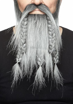 Viking Dwarf | Salt and Pepper | European Moustaches | Applications and Prosthetics