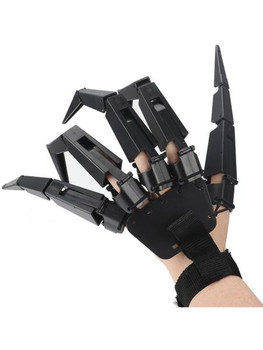 Articulating Fingers Left Hand Glove Black | Cosplay | Accessories