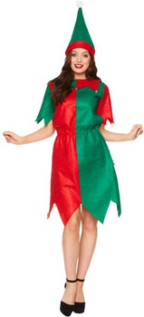 Miss Elf Christmas Dress Costume | Christmas | Womens Costumes