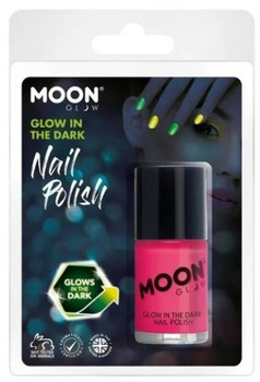 Glow Nail Polish Pink | Moonglow | Makeup