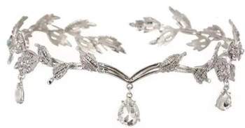 Fairy Leaf Silver Circlet | Crowns and Tiaras | Crowns and Tiaras