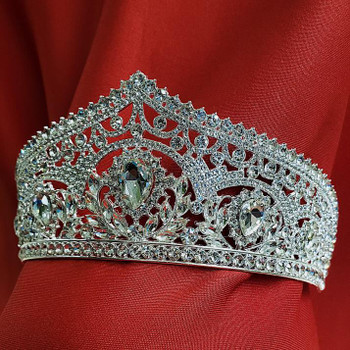 Silver Anastasia Style Crown | Crowns and Tiaras | Crowns and Tiaras