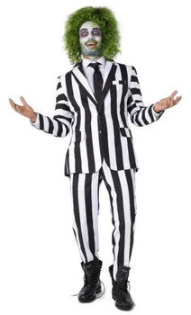 AS-IS | Beetlejuice Suitmeister | Adult Medium | Horror