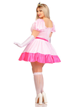 Pink Princess Peach Inspired Plus Size Costume | Super Mario Bros | Womens Costumes