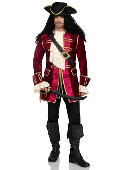 Pirate Captain Peter Pan Captain Hook Costume | Pirates | Mens Costumes