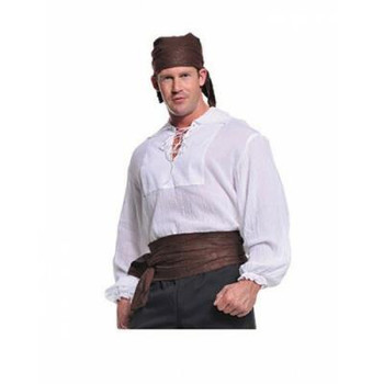 Cream Coloured Pirate Shirt Plus Size | Pirates | Costume Pieces