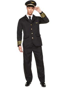 Airline Pilot Costume | Jobs | Mens Costumes
