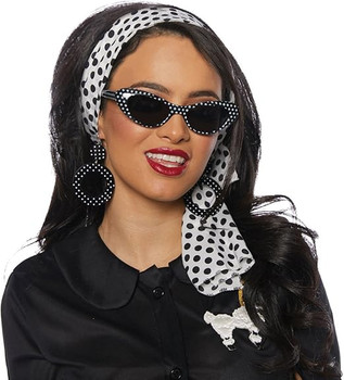 1950s Accessory Kit - White and Black | 1950s | Costume Kits