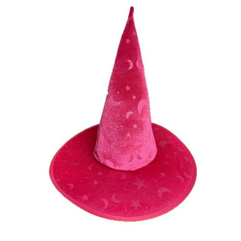 Pink Moon and Star Witch Hat | Halloween | Hats and Headpieces