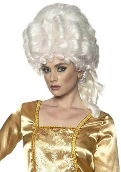 Marie Antoinette White Georgian Pouf Wig | Georgian | Historical Wigs