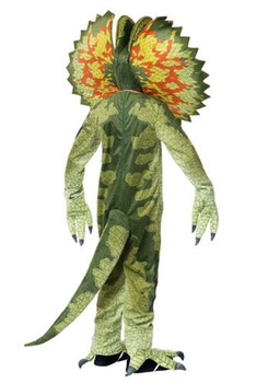 Green Dilophosaurus Dinosaur Costume | Animals | Childrens Costumes