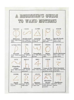 Guide to Wand Motions | Harry Potter | Accessories