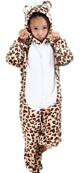 Plush Leopard Onesie | Animals | Childrens Onesies