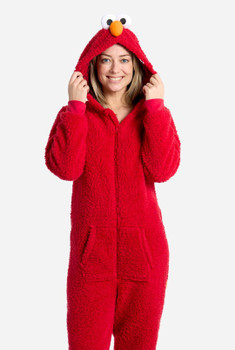 Elmo Sesame Street Adult Onesie | Sesame Street | Adult Onesies
